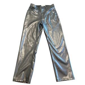Abercrombie & Fitch Silver Straight Leg Pants